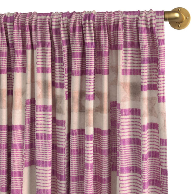 Berry Waterfall Yoruba Rod Pocket Curtain Curtains ADT 