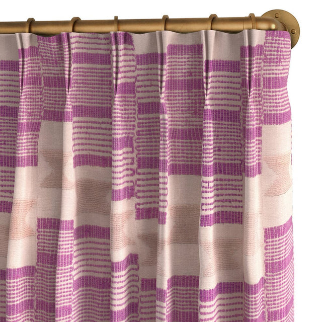 Berry Waterfall Yoruba French Pleat Curtain Curtains ADT 
