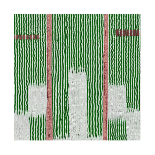 Green Lattic Baule Outdoor Performance Fabric Swatch
