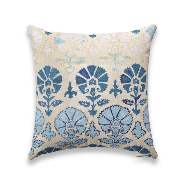 Blue Daisy Suzani Pillow Pillow ADT 22" W x 22" H 