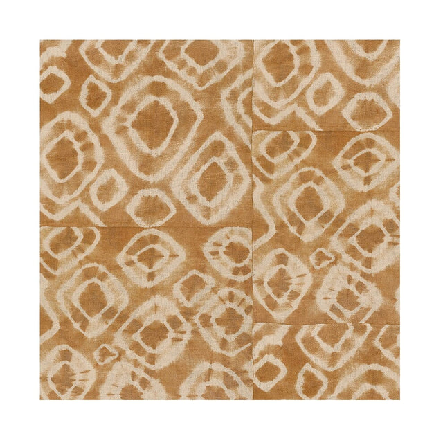 Rust Pebble Kuba Cloth Fabric Swatch Swatch St. Frank 