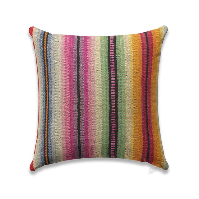 Technicolor Frazada Outdoor Pillow Pillow ADT 22" W x 22" H 
