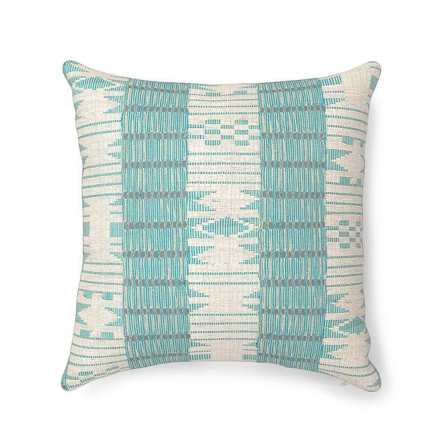 Celeste Stripe Yoruba Outdoor Pillow Pillow ADT 22" W x 22" H 