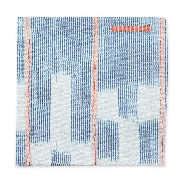 Chambray Lattice Baule Outdoor Performance Fabric Swatch Swatch ADT 