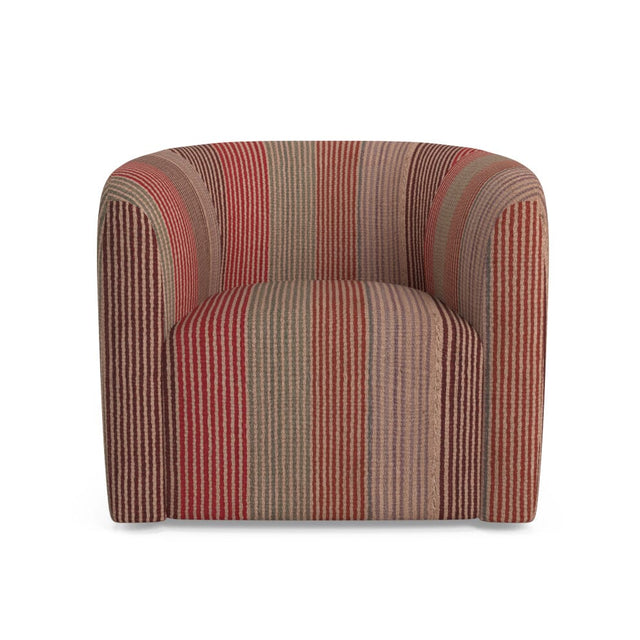 Candy Stripe Frazada Esther Swivel Chair Furniture Revive 