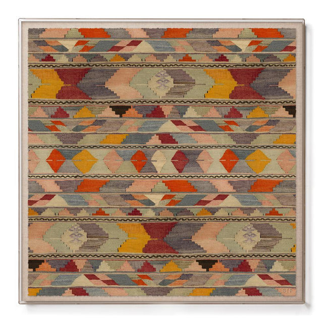 Psychedelic Kilim - Sublime Framed Print Print St. Frank 