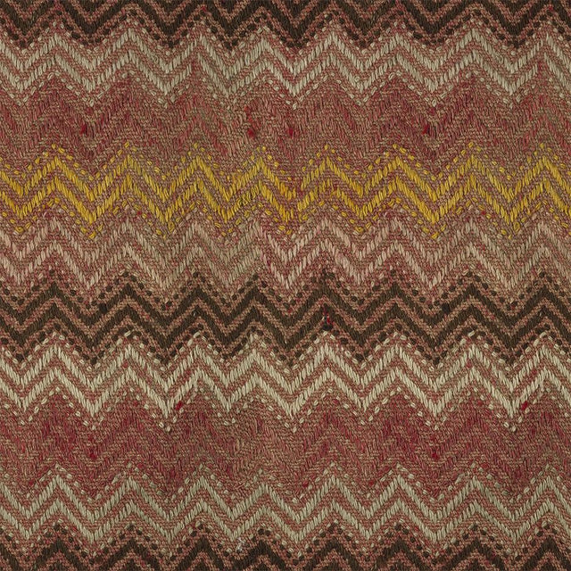 Rouge Herringbone Kilim - Wallpaper Yardage St. Frank 