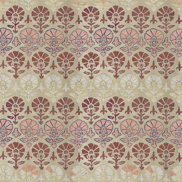 Silk Blush Suzani - Wallpaper Yardage St. Frank 