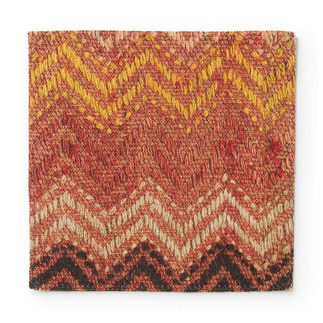 Rouge Herringbone Kilim - Fabric Fabric by the yard St. Frank 