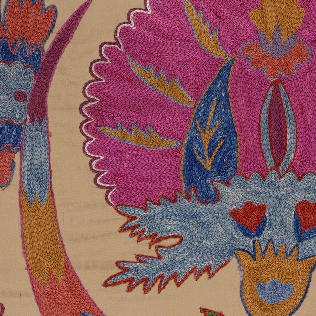 Bright Botanical Suzani - Wallpaper Yardage St. Frank 