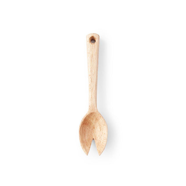 Spalted Pixi Salad Server - Ornament Holiday Accents Guatemala 